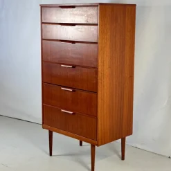 Pamono Teak 6-Drawer Tallboy from Austinsuite, 1960s Sale