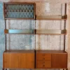 Pamono Teak Ergo Wall Unit with 2 Sections by John Texmon for Blindheim Møbelfabrikk, 1960s Online