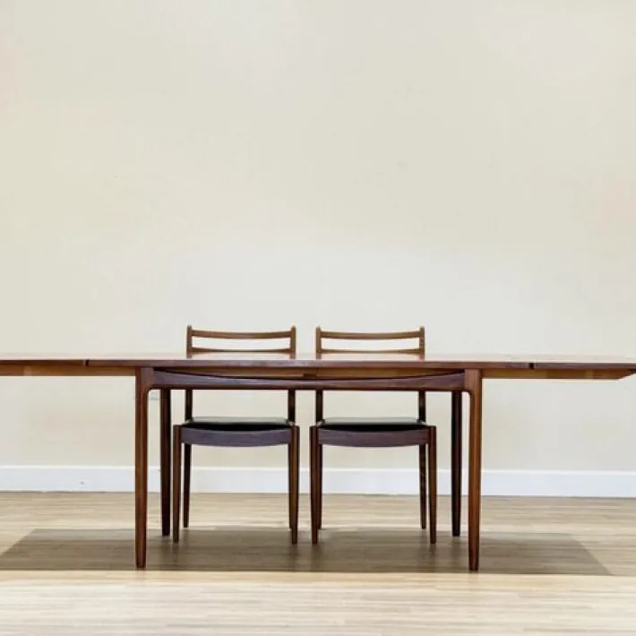 Pamono Teak Extending Dining Table by Kofod Larsen for G-Plan, 1960s Discount