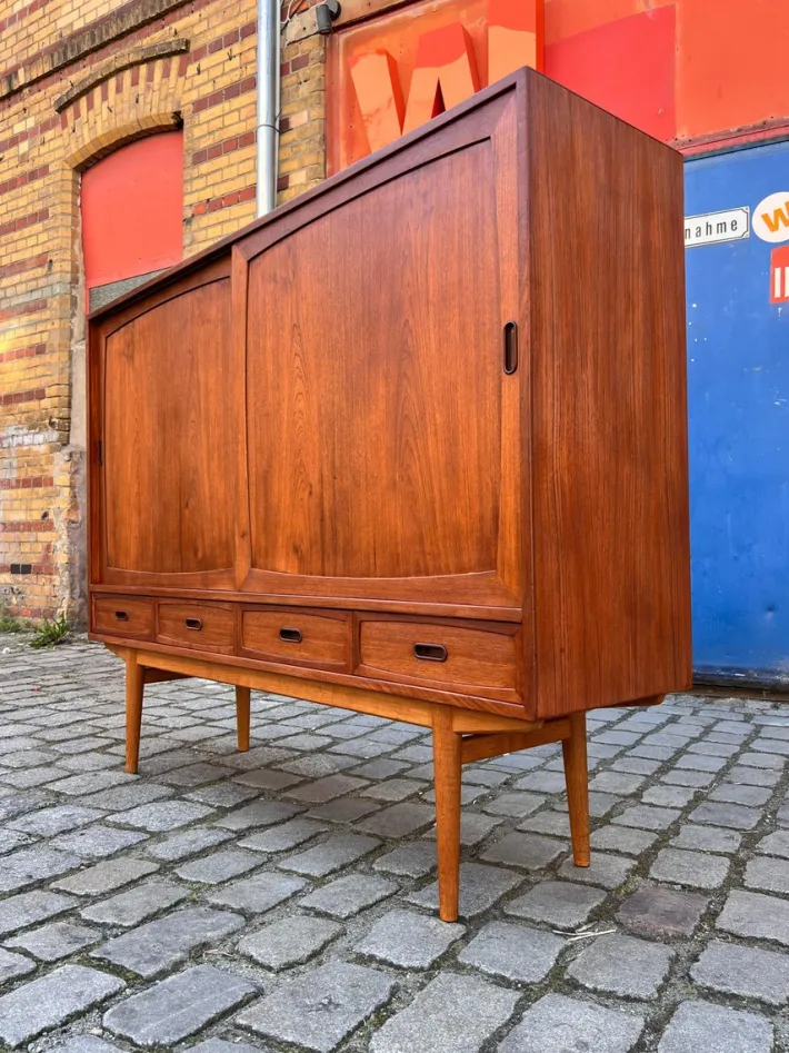 Pamono Teak Highboard from Denmark Online