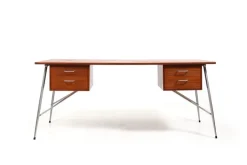 Pamono Teak Model 202 Desk by Børge Mogensen, 1950s Clearance