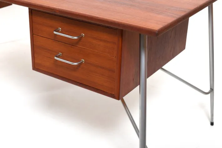 Pamono Teak Model 202 Desk by Børge Mogensen, 1950s Clearance