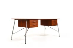 Pamono Teak Model 202 Desk by Børge Mogensen, 1950s Clearance