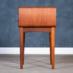 Pamono Teak Nightstand by Johannes Andersen for CFC Silkeborg, 1960s New