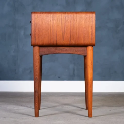Pamono Teak Nightstand by Johannes Andersen for CFC Silkeborg, 1960s New