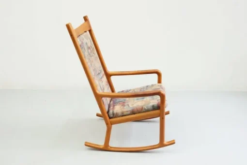 Pamono Teak Rocking Chair by Juul Kristensen, Denmark, 1960s Hot