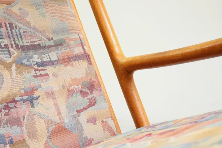 Pamono Teak Rocking Chair by Juul Kristensen, Denmark, 1960s Hot