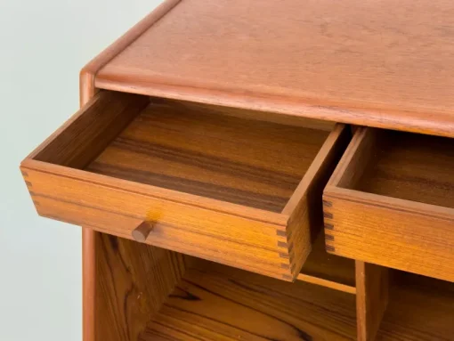 Pamono Teak Secretary Desk from Bernhard Pedersen & Søn, 1960s Discount