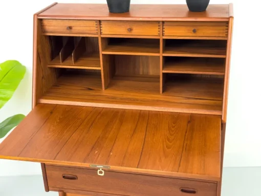 Pamono Teak Secretary Desk from Bernhard Pedersen & Søn, 1960s Discount