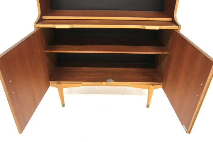 Pamono Teak Secretary from Bräntorps, Sweden, 1960s New