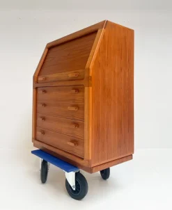 Pamono Teak Secretary from Dyrlund, 1960s New