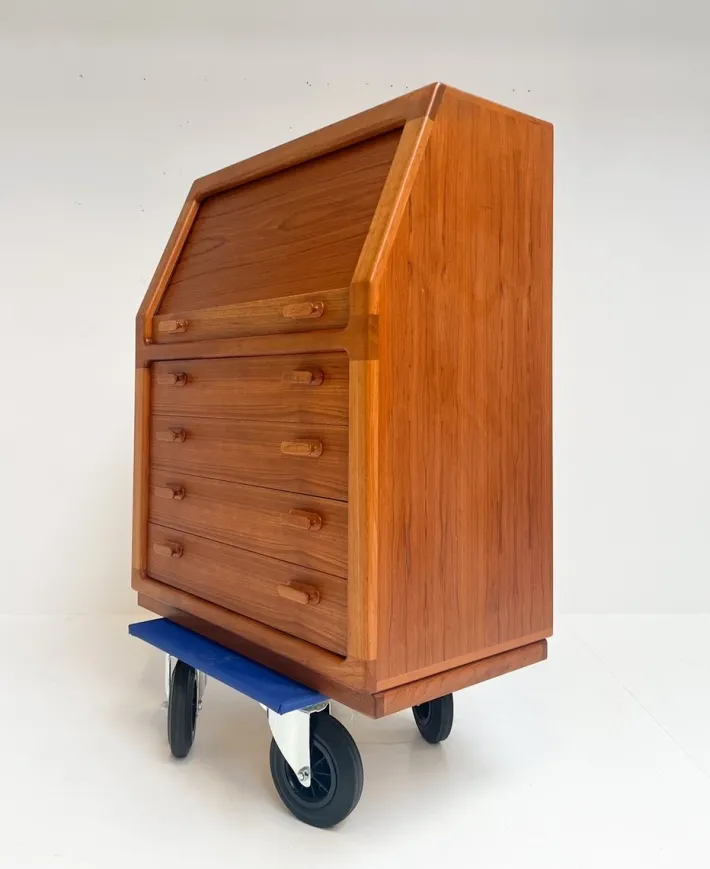 Pamono Teak Secretary from Dyrlund, 1960s New