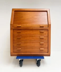 Pamono Teak Secretary from Dyrlund, 1960s New