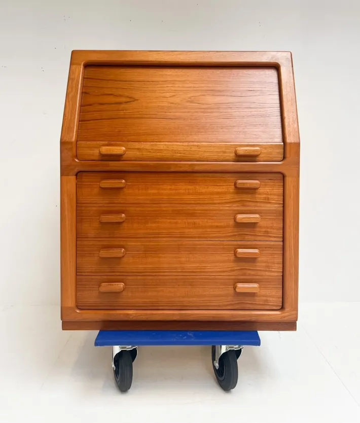 Pamono Teak Secretary from Dyrlund, 1960s New