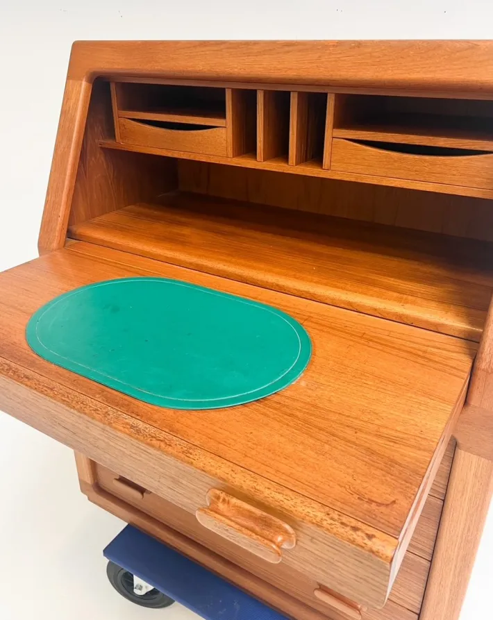 Pamono Teak Secretary from Dyrlund, 1960s New