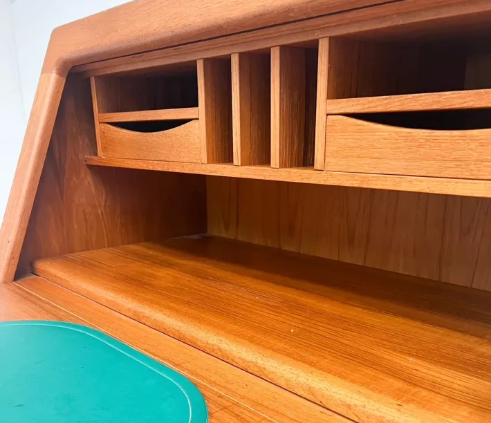 Pamono Teak Secretary from Dyrlund, 1960s New