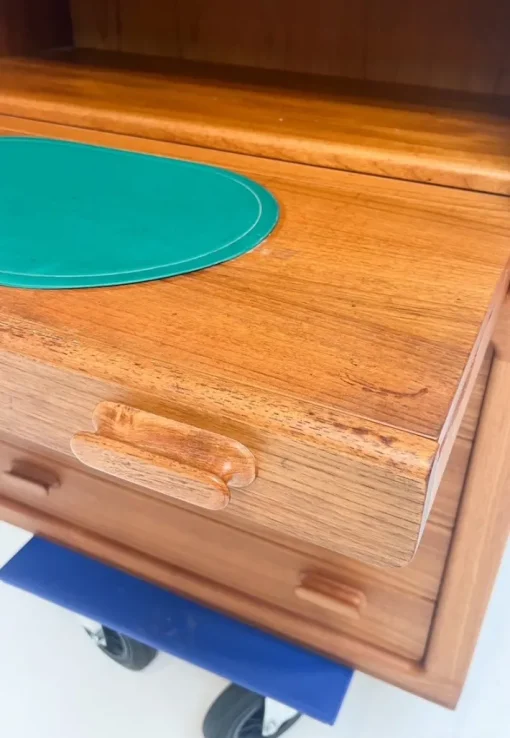 Pamono Teak Secretary from Dyrlund, 1960s New