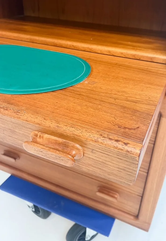 Pamono Teak Secretary from Dyrlund, 1960s New