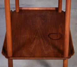 Pamono Teak Serving Bar Cart by Poul Hundevad, 1960s New