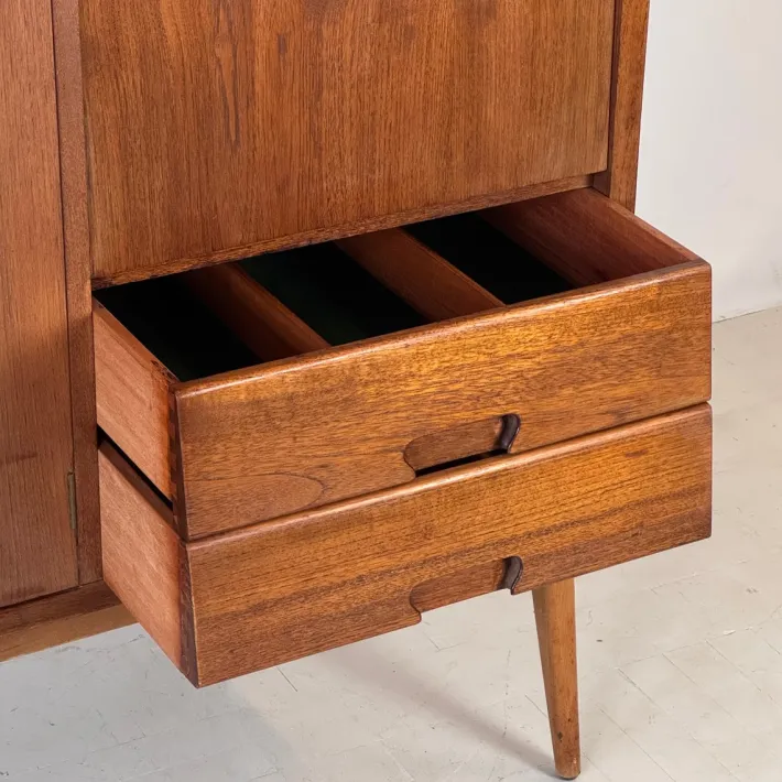 Pamono Teak Sideboard by Andrew Milne for Everest, 1960s Hot