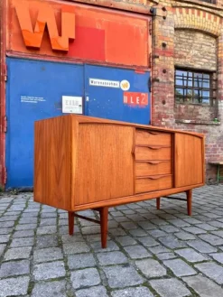 Pamono Teak Sideboard by Heinrich Riestenpatt for RT Möbel Hot