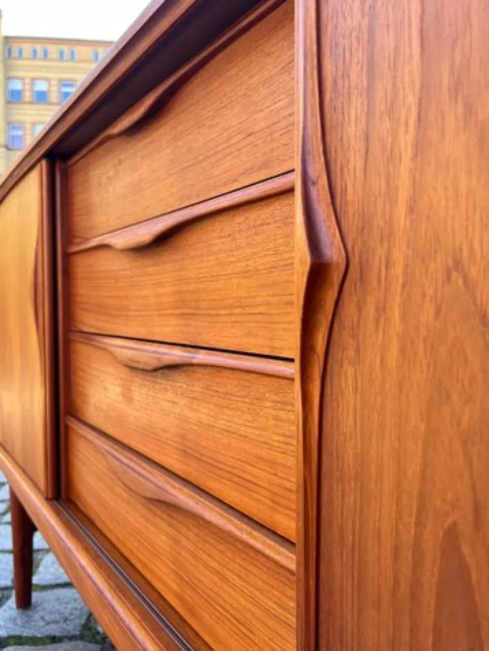 Pamono Teak Sideboard by Heinrich Riestenpatt for RT Möbel Hot