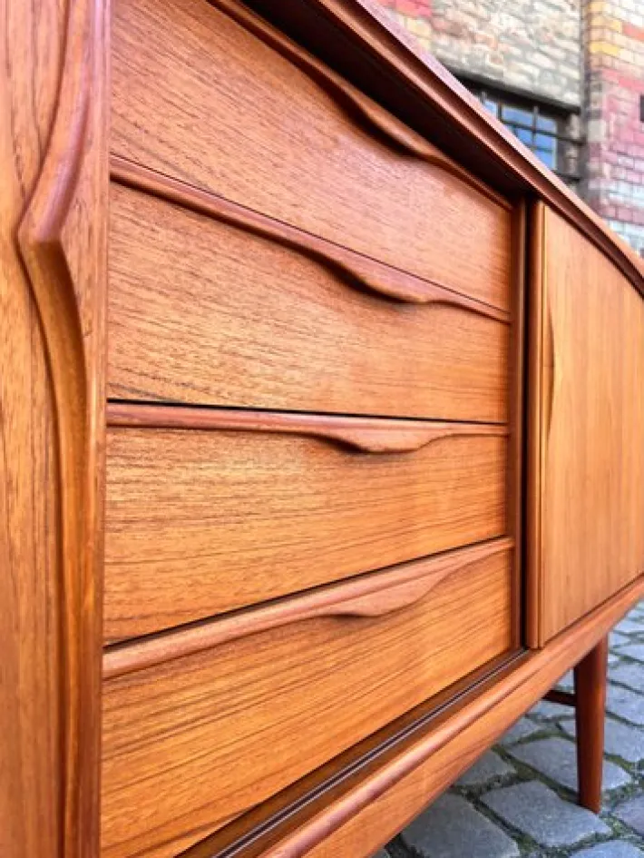 Pamono Teak Sideboard by Heinrich Riestenpatt for RT Möbel Hot