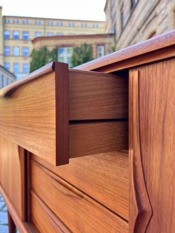 Pamono Teak Sideboard by Heinrich Riestenpatt for RT Möbel Hot