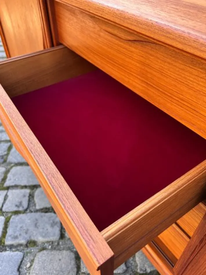 Pamono Teak Sideboard by Heinrich Riestenpatt for RT Möbel Hot