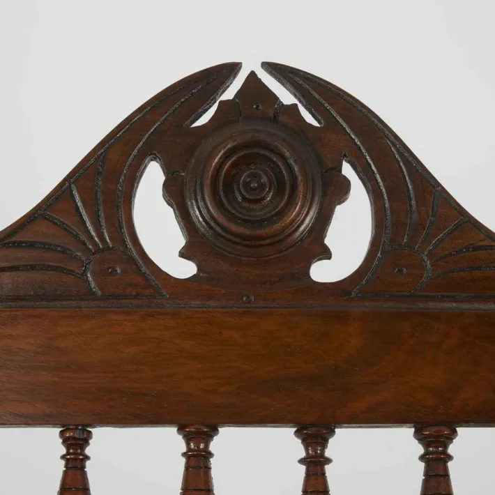 Pamono Teak Sideboard with Mirror, Early 1900s Best
