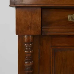 Pamono Teak Sideboard with Mirror, Early 1900s Best