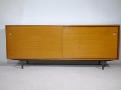 Pamono Teak Sliding Door Sideboard by Ernst Martin Dettinger for Bormann, 1960s Best