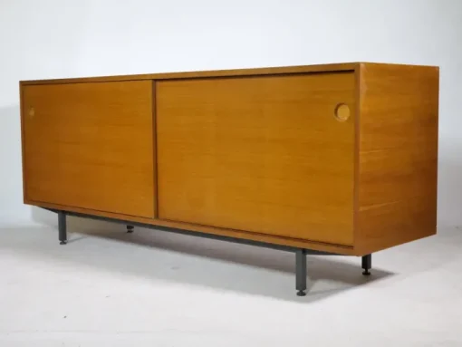 Pamono Teak Sliding Door Sideboard by Ernst Martin Dettinger for Bormann, 1960s Best