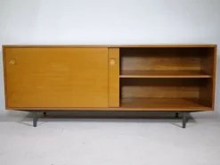 Pamono Teak Sliding Door Sideboard by Ernst Martin Dettinger for Bormann, 1960s Best