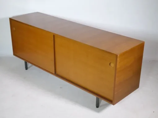 Pamono Teak Sliding Door Sideboard by Ernst Martin Dettinger for Bormann, 1960s Best