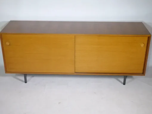 Pamono Teak Sliding Door Sideboard by Ernst Martin Dettinger for Bormann, 1960s Best