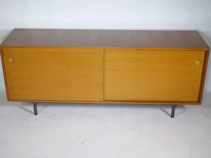 Pamono Teak Sliding Door Sideboard by Ernst Martin Dettinger for Bormann, 1960s Best