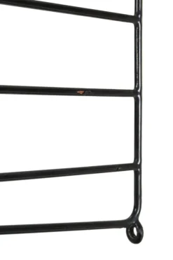 Pamono Teak String Wall Shelf with Magazine Rack by Kajsa & Nisse Strinning, 1960s Hot