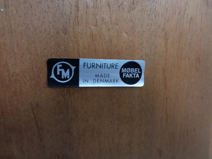 Pamono Teak Wall Unit by Kai Kristiansen for Feldballes Furniture Factory, Denmark, 1960s, Set of 7