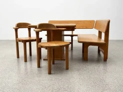 Pamono Team 7 Set with Corner Bench and Table and Chairs, Set of 4 Clearance