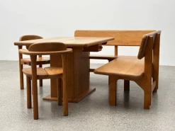 Pamono Team 7 Set with Corner Bench and Table and Chairs, Set of 4 Clearance