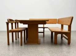 Pamono Team 7 Set with Corner Bench and Table and Chairs, Set of 4 Clearance