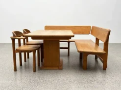 Pamono Team 7 Set with Corner Bench and Table and Chairs, Set of 4 Clearance