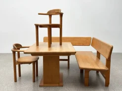 Pamono Team 7 Set with Corner Bench and Table and Chairs, Set of 4 Clearance