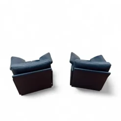 Pamono Team Lounge Chairs in Leather from Wellis, 1980s, Set of 2 Discount