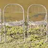 Pamono Ted Net Chairs by Niels Gammelgaard fpr Ikea, 1970s, Set of 4 Hot