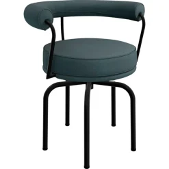 Pamono Textured Black Lc7 Outdoor Chair by Charlotte Perriand for Cassina Discount