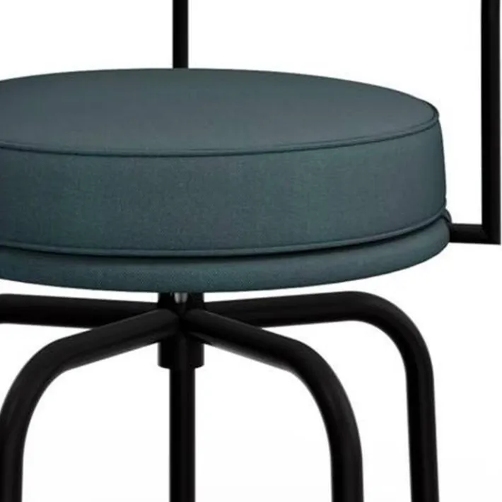 Pamono Textured Black Lc7 Outdoor Chair by Charlotte Perriand for Cassina Discount