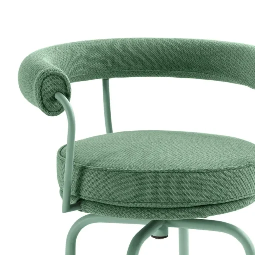 Pamono Textured Black Lc7 Outdoor Chair by Charlotte Perriand for Cassina Discount