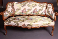 Pamono 19th Century Baroque Saxony Sofa and Armchairs, 1880s, Set of 5 Discount